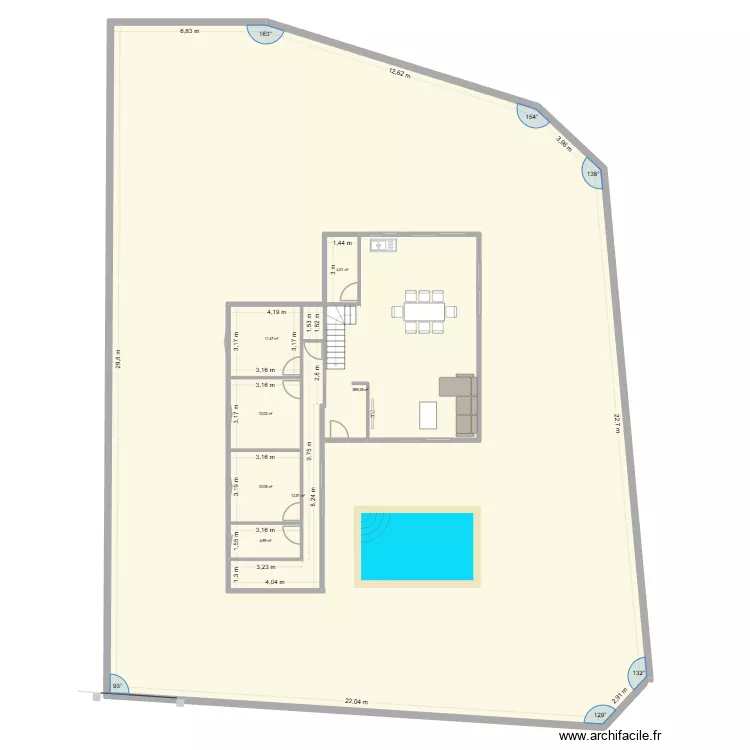 PLAN LEYRIEU. Plan de 7 Pièces et 709 m²
