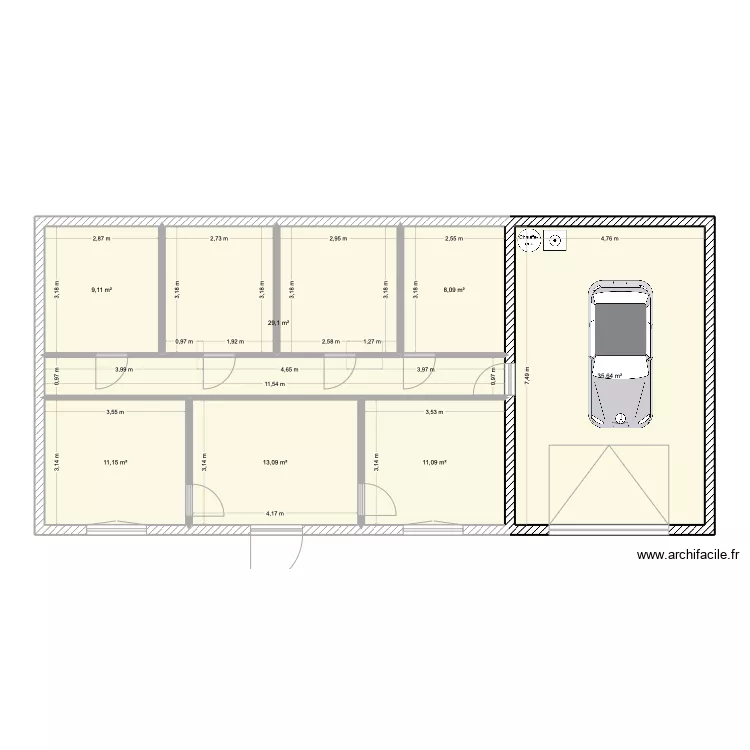 maison max. Plan de maison max. Plan de