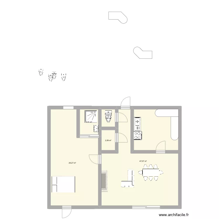 Imenne. Plan de 0 pièce et 0 m2