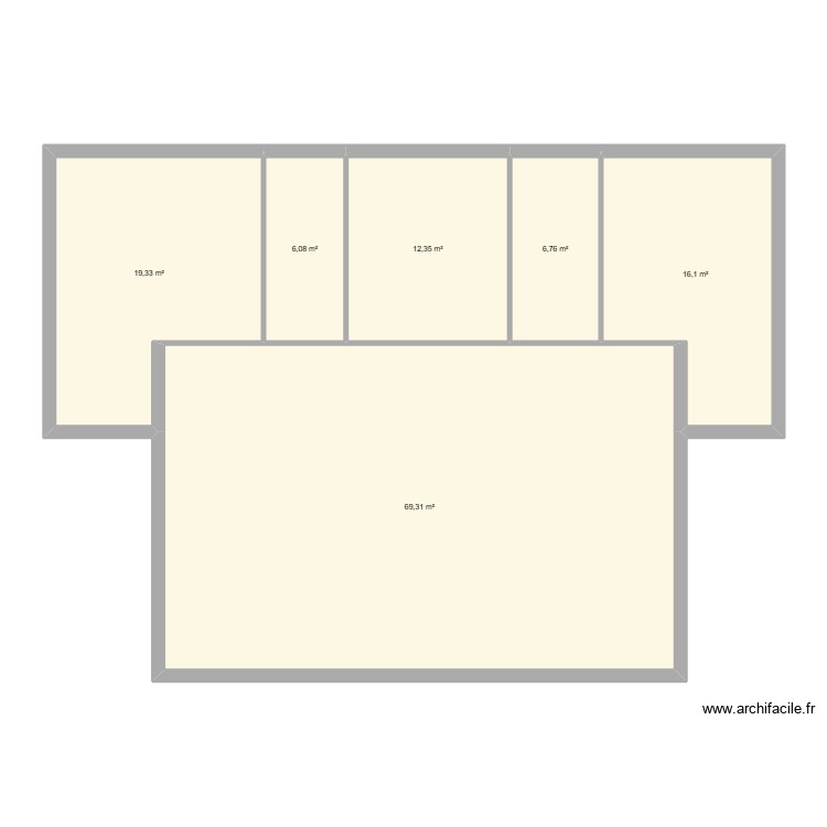 MAISON. Plan de 0 pièce et 0 m2