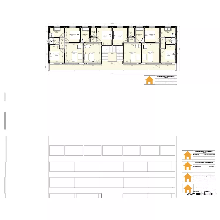 SICA . Plan de 0 pièce et 0 m2