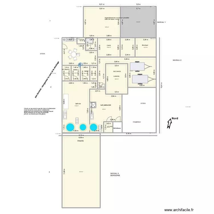 FROMAGERIE 6. Plan de 17 Pièces et 312 m² FROMAGERIE 6. Plan de 17 Pièces et 312 m²
