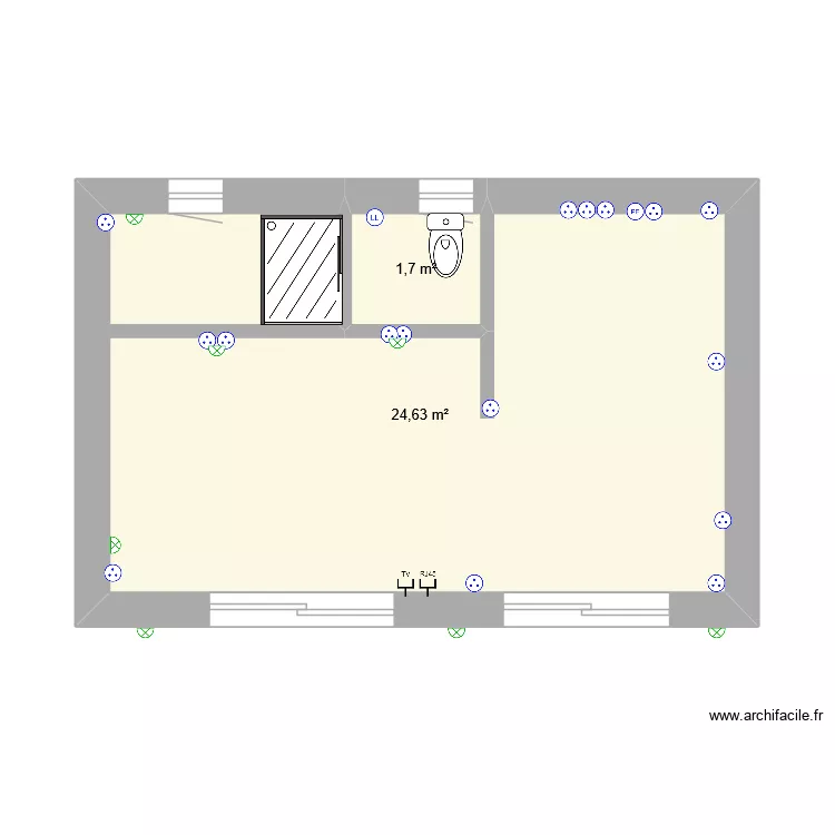 plan cabane. Plan de plan cabane. Plan de