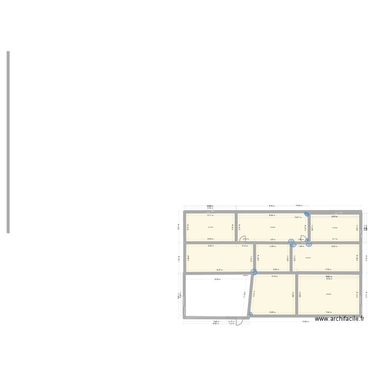 funearium tregunc. Plan de 6 pièces et 212 m2