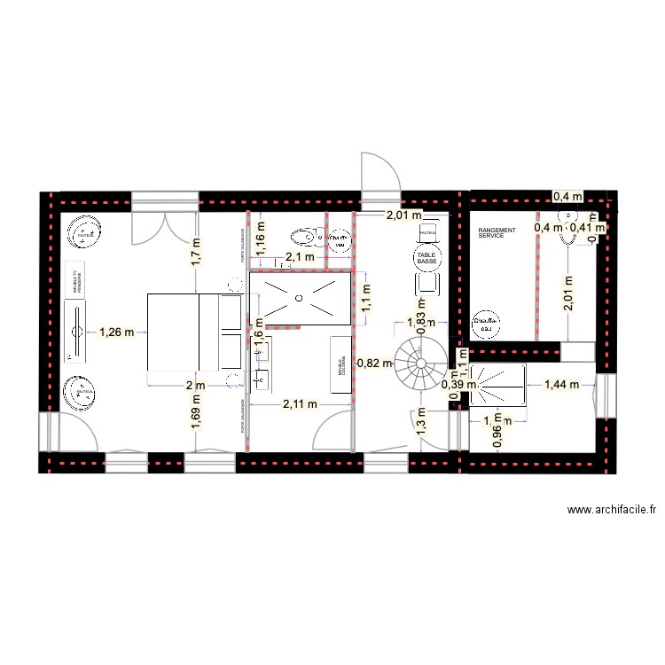 BRIQUEMAULT PAV1. Plan de 0 pièce et 0 m2