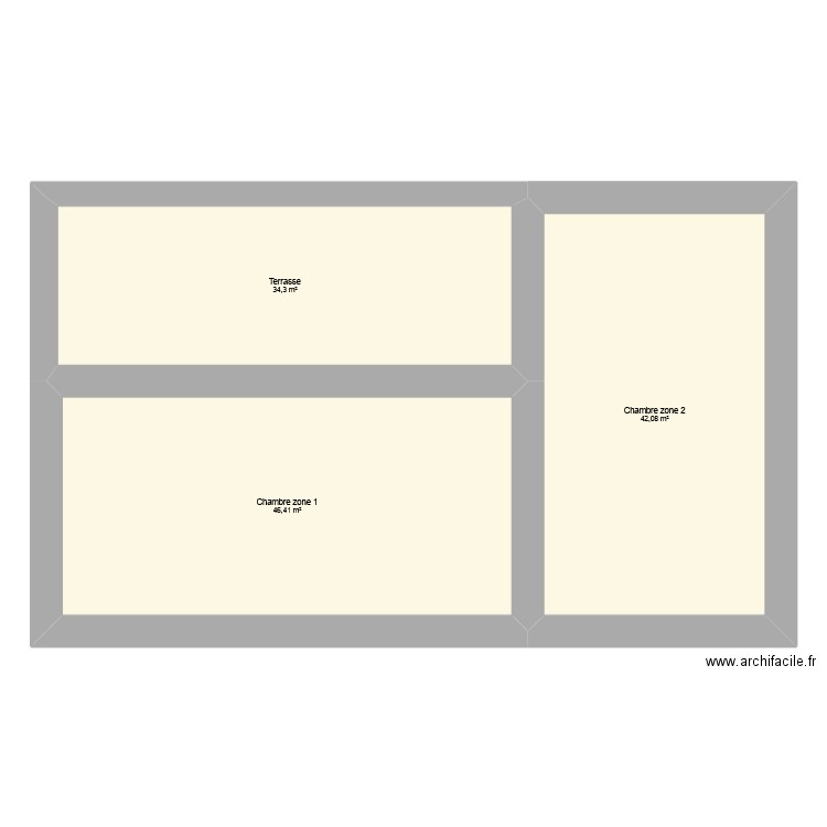 alex prjet def n°1. Plan de 6 pièces et 246 m2