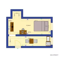 Mini Salon & Chambre plus CUISINE