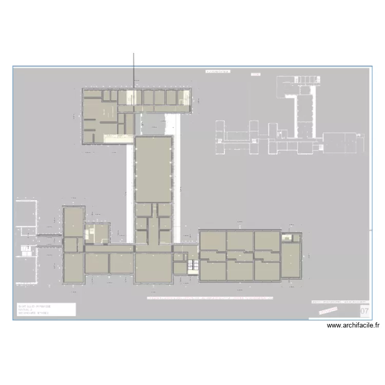 ISJP/Niveau 2/Secondaire. Plan de 