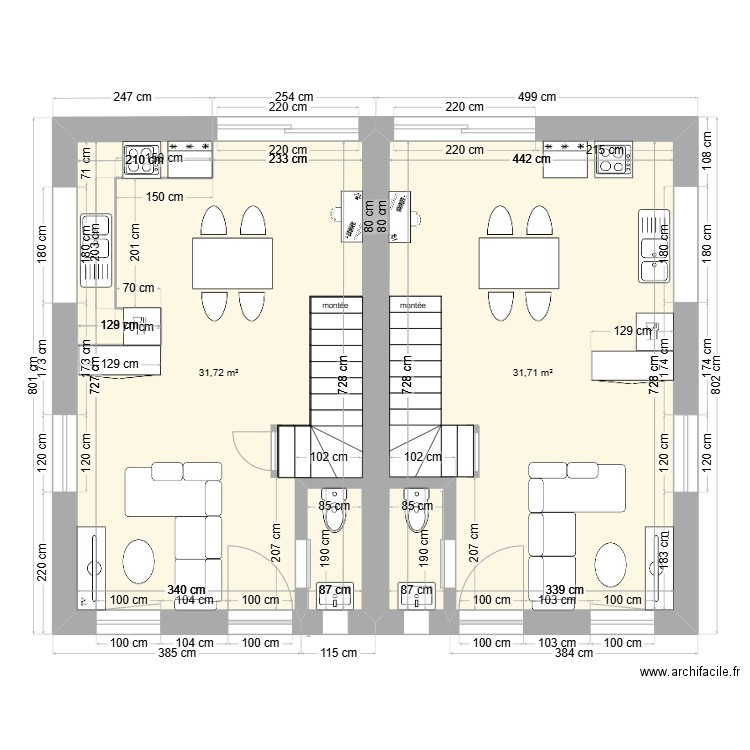 Maison ELO. Plan de 0 pièce et 0 m2