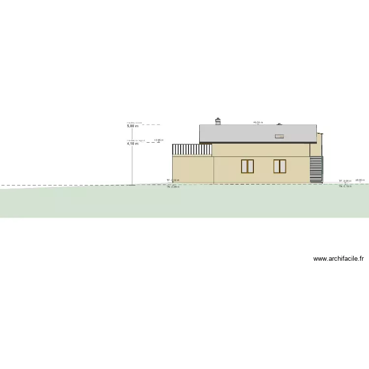 dEMAIN V01. Plan de 4 Pièces et 234 m²