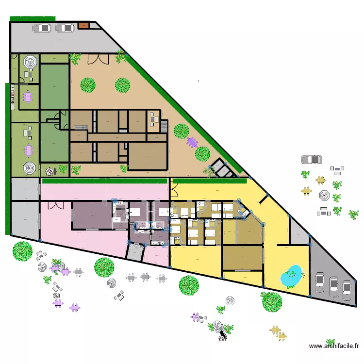 RESTAU / HOTEL 6CH / MAISON / APPARTS 030825C. Plan de 