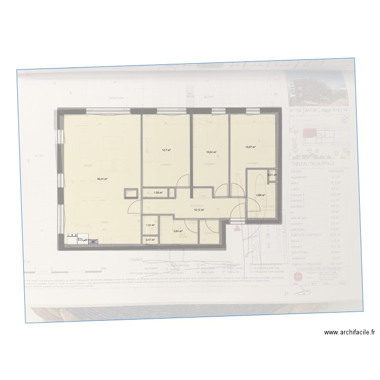 appsolmontexistant. Plan de 0 pièce et 0 m2