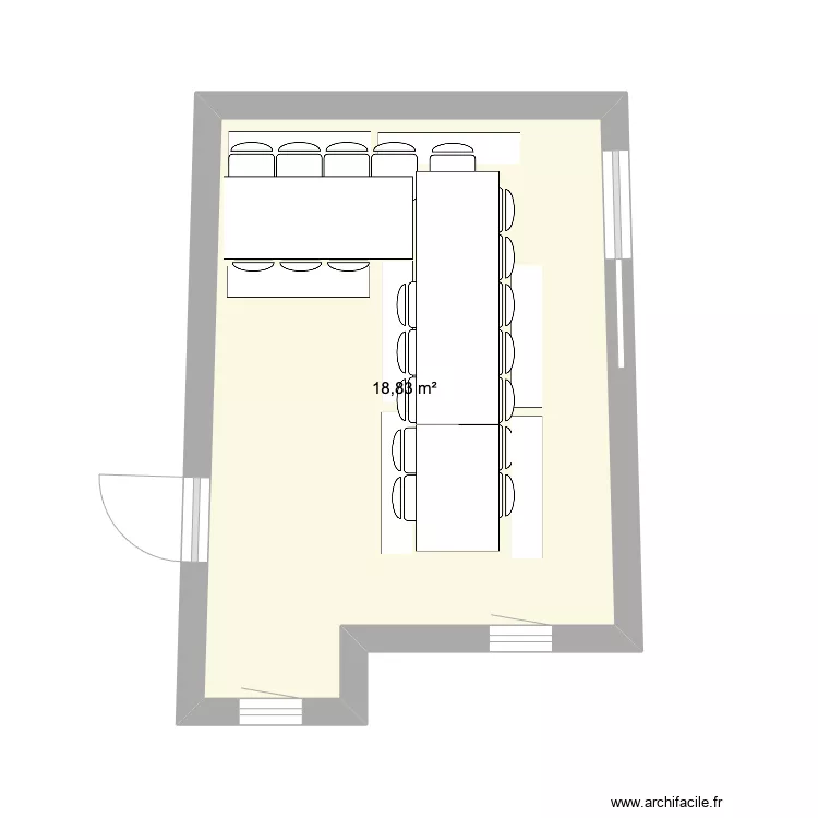 chai s&eacute;jour 2025. Plan de 