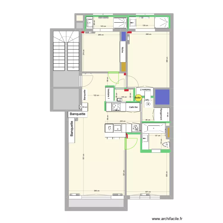 Meerlaan 88 construction/am&eacute;nagement. Plan de 0 pièce et 0 m2