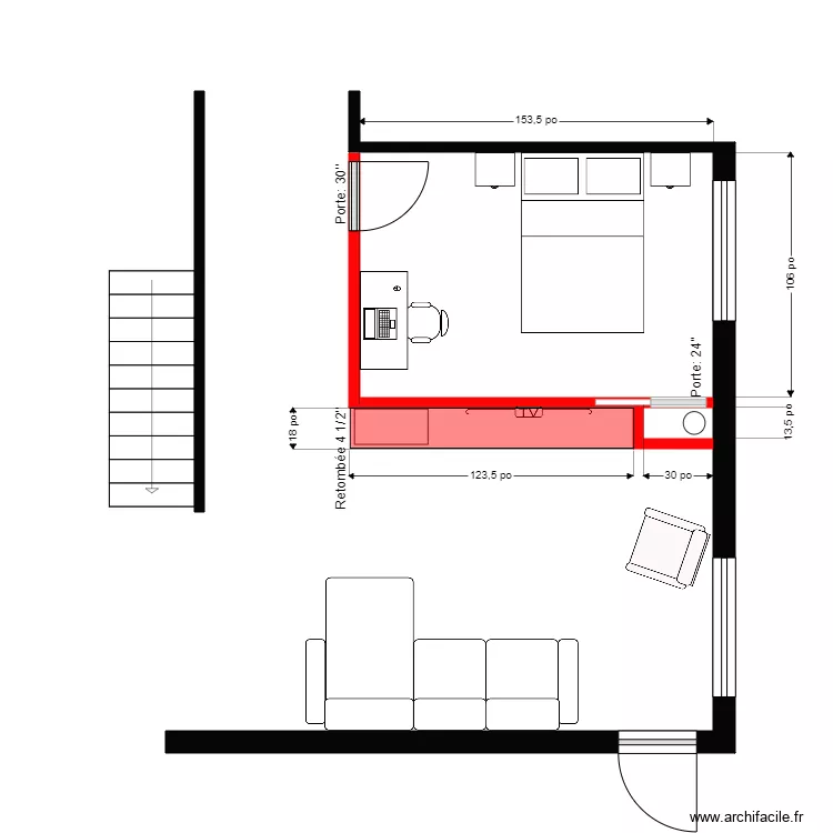 langlois menuiserie. Plan de 
