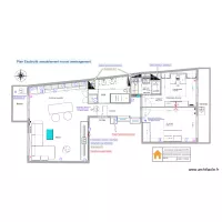 Plan  Electricit&eacute; nouvel agencement
