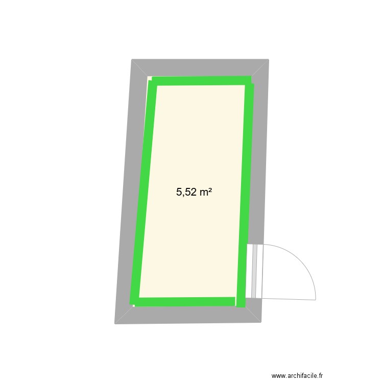 Plan de salle d'eau. Balsamo. Plan de 0 pièce et 0 m2