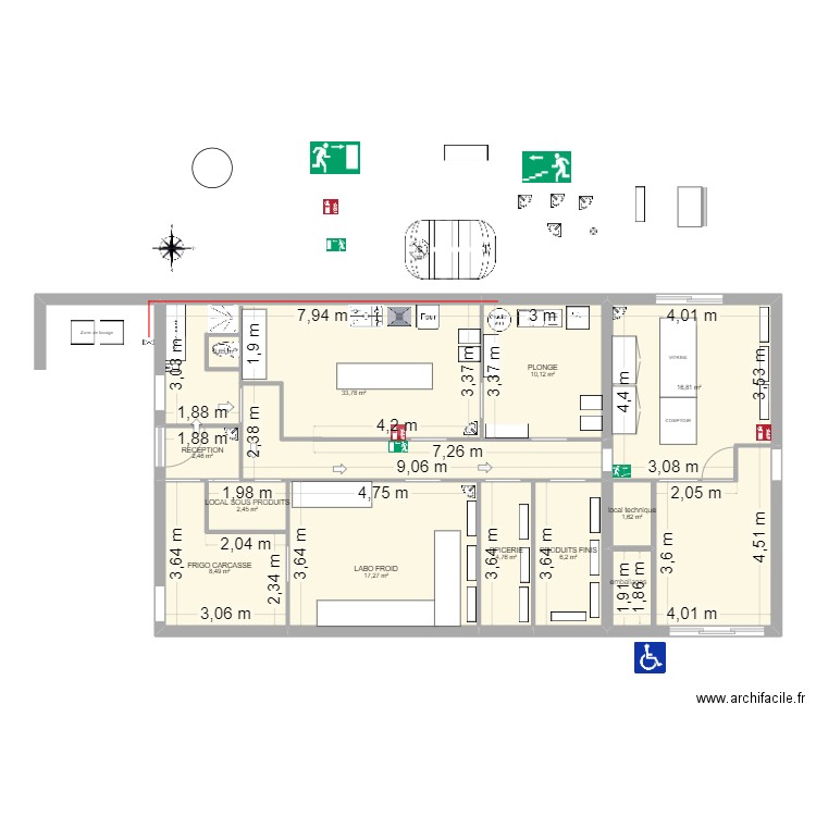 BASE SUR MESURE 2505140948. Plan de 12 pièces et 118 m2