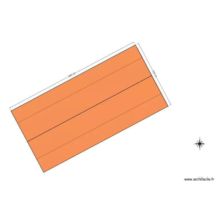 Plan masse Initial bis. Plan de 