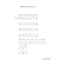 étiquette TD1