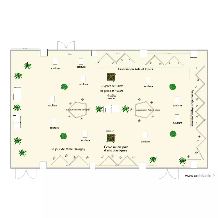 printemps des artistes 2. Plan de 