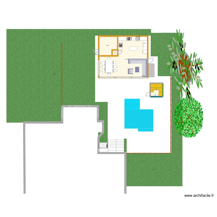 Extérieur_Pool_House_Officiel. Plan de 0 pièce et 0 m2