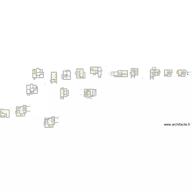 BENSEL. Plan de 73 et 1345 m² BENSEL. Plan de 73 et 1345 m²