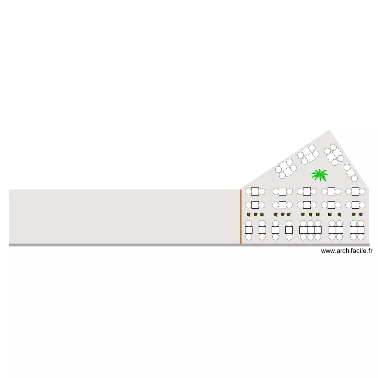 Terrasse Golf. Plan de 