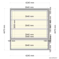 Chalet Montclar 2 PLAFOND CH 1 ET COULOIR