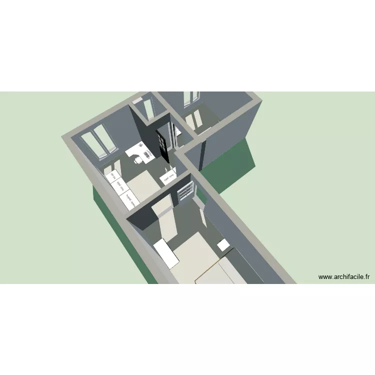 espace parents v cible. Plan de 4 Pièces et 32 m² espace parents v cible. Plan de 4 Pièces et 32 m²