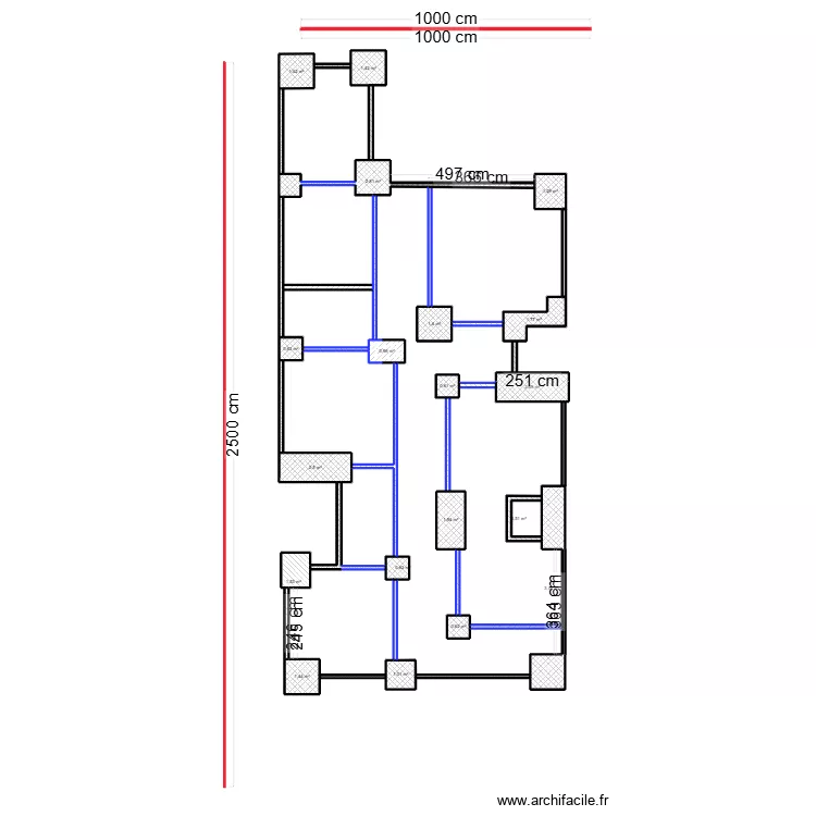 SEMELLE KHADIM GASSAMA. Plan de 