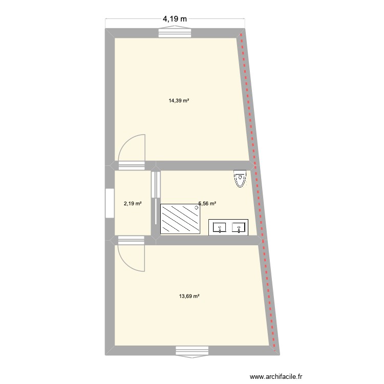 extension chambre gars. Plan de 0 pièce et 0 m2 extension chambre gars. Plan de 0 pièce et 0 m2