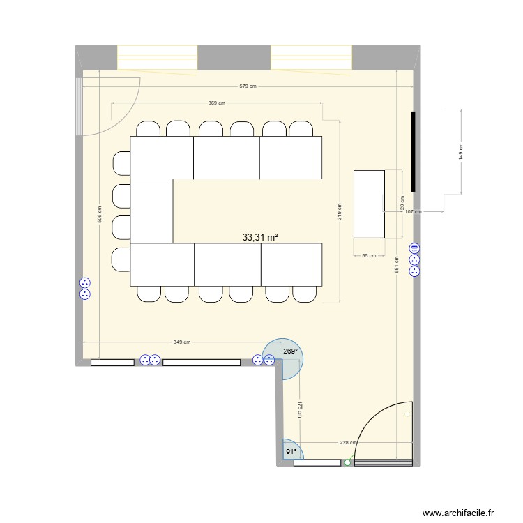 CLASSE. Plan de 0 pièce et 0 m2 CLASSE. Plan de 0 pièce et 0 m2