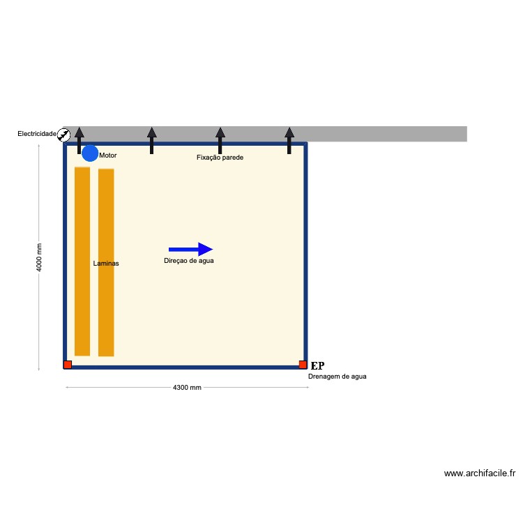 Andre Vieira. Plan de 0 pièce et 0 m2 Andre Vieira. Plan de 0 pièce et 0 m2
