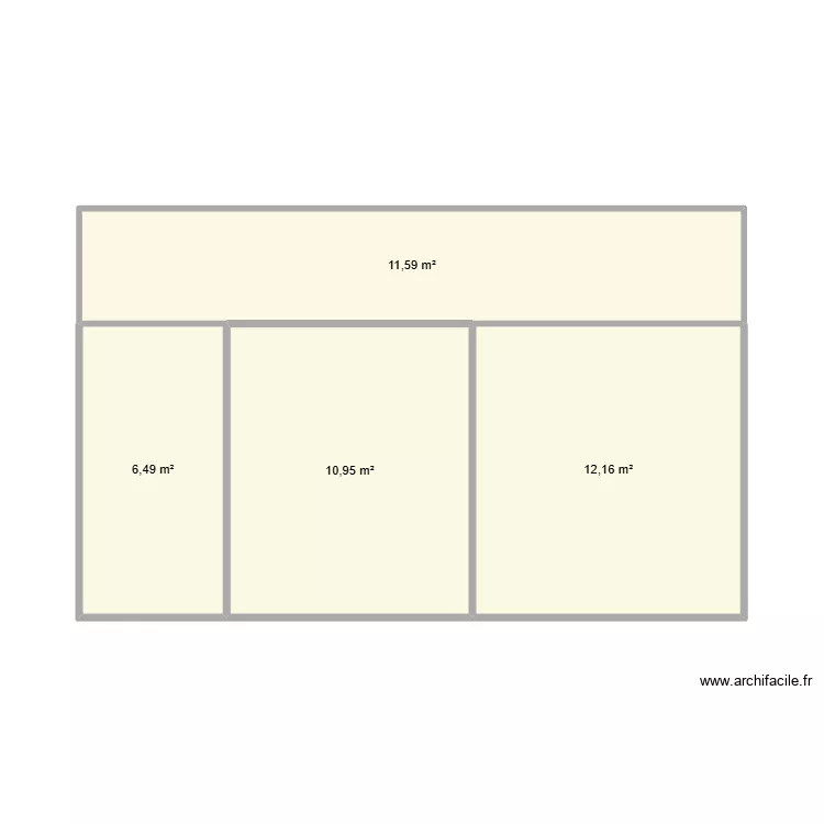 Gold Tip 2. Plan de 4  et 41 m²