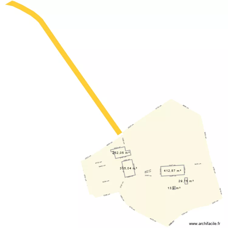 Pise Plan Cadastre Nu. Plan de 
