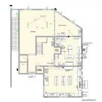 Bâtiment employés RDC matériel