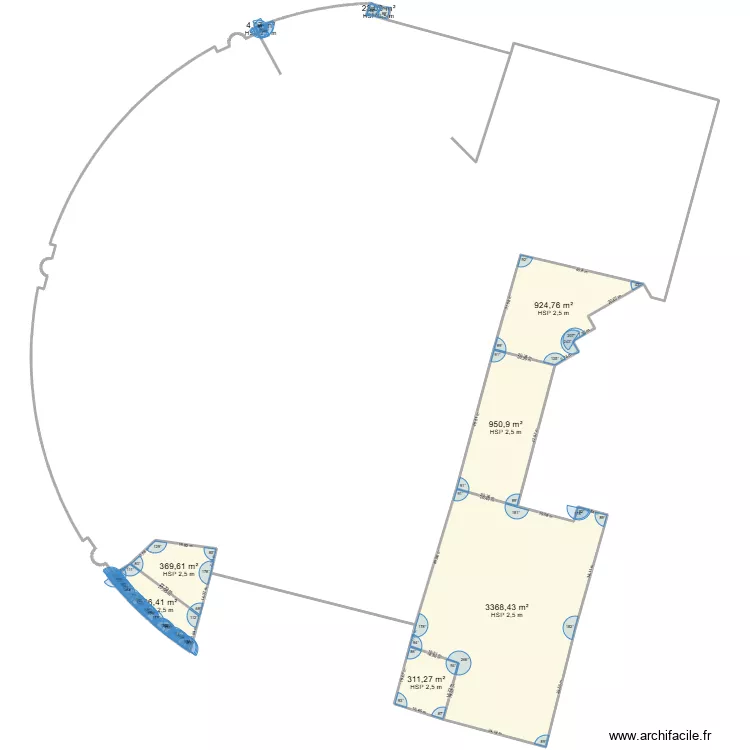 barjouville cente. Plan de 