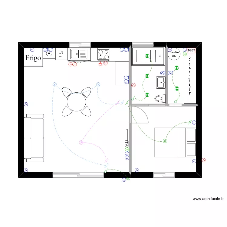 bulgare pierrefeu. Plan de 4 et 47 m² bulgare pierrefeu. Plan de 4 et 47 m²