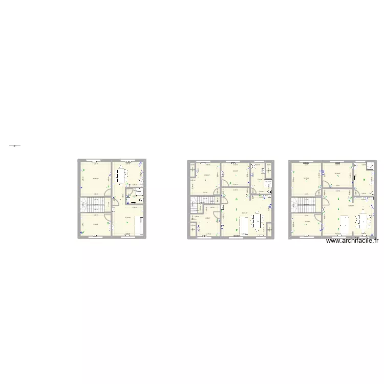 ARGENTEUIL plan elec. Plan de 20 et 217 m² ARGENTEUIL plan elec. Plan de 20 et 217 m²