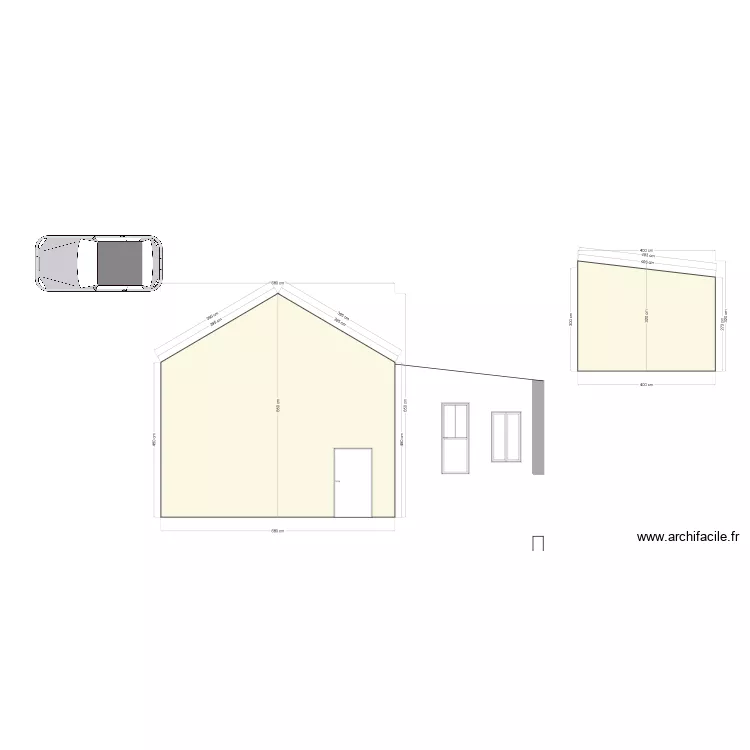 plan de coupe. Plan de 