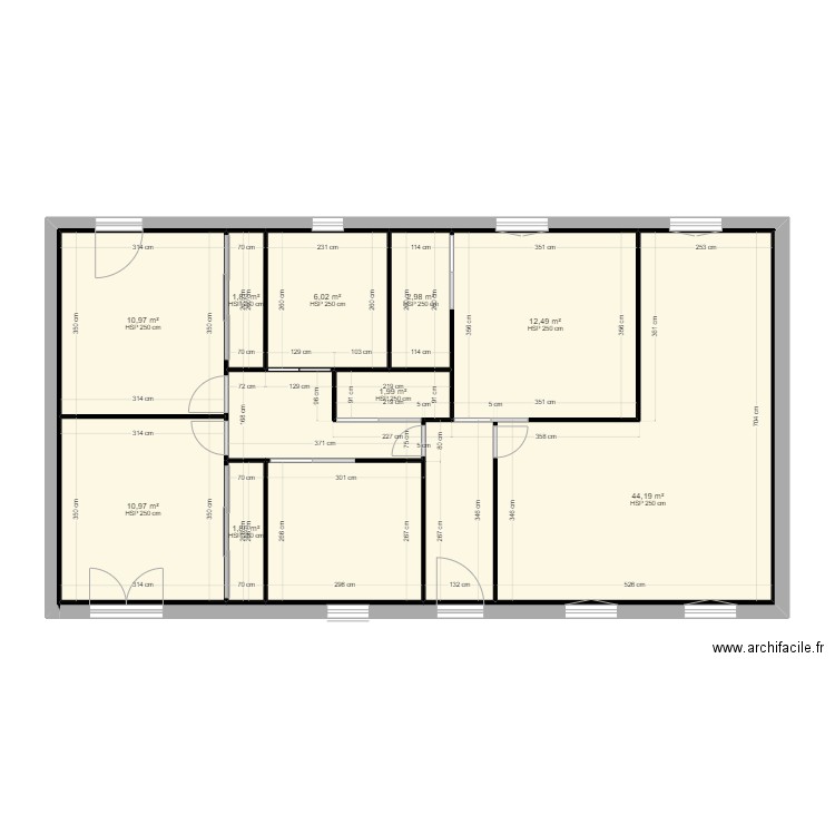 projet 3. Plan de 0 pièce et 0 m2