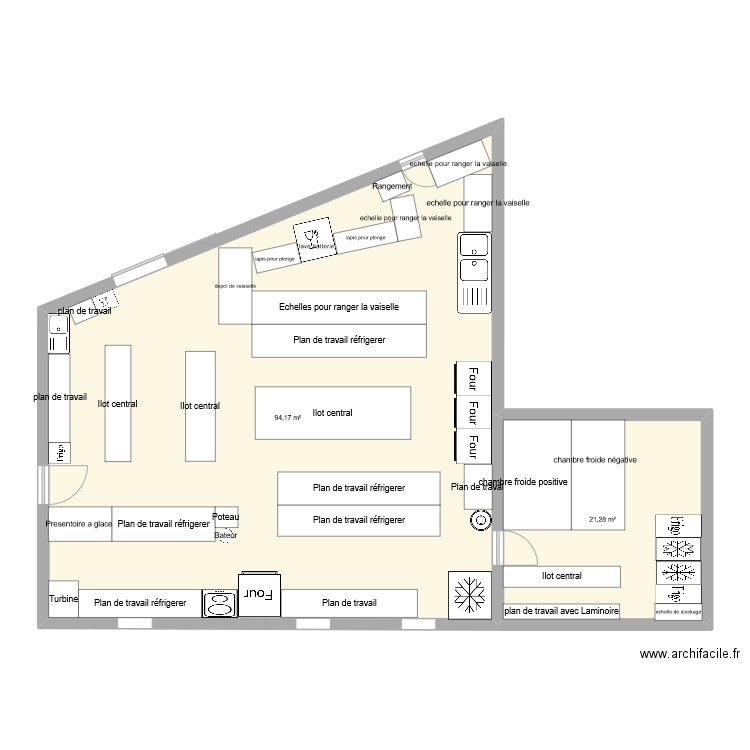 plan labo Antoine. Plan de 0 pièce et 0 m2