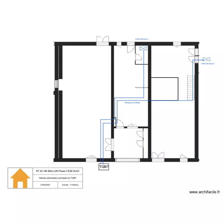 RT 24-190 Baillon Phase II EXE ELEC 1. Plan de 