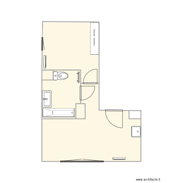 APPART KENZA VILLEURBANNE. Plan de 0 pièce et 0 m2