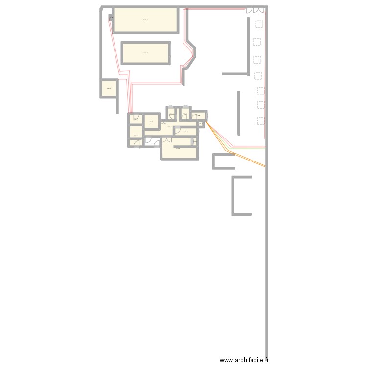 plan belaid 2. Plan de 15 pièces et 102 m2