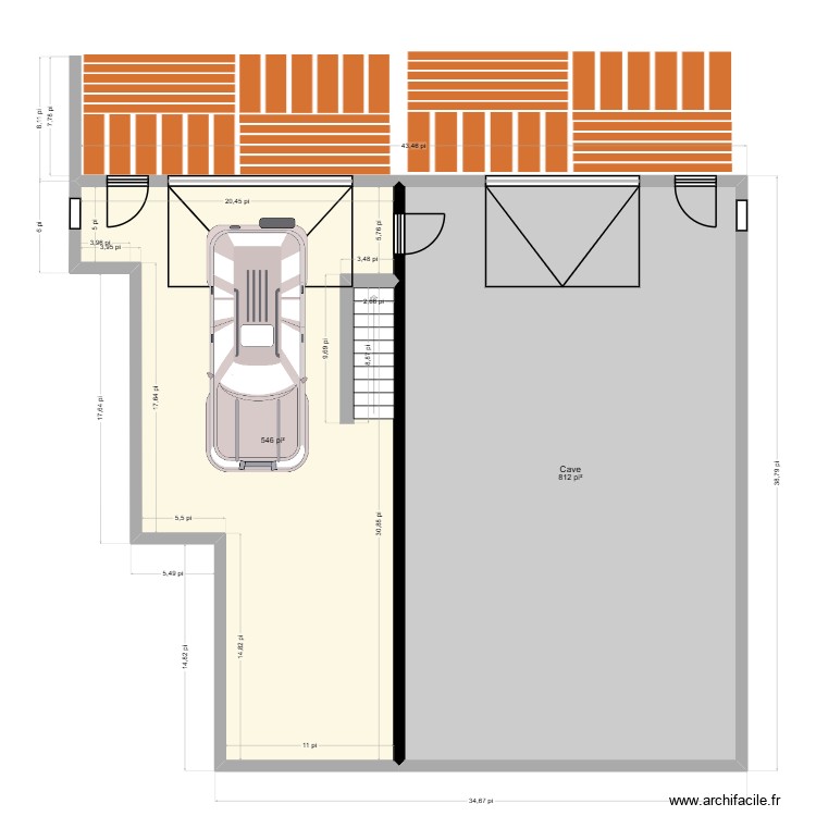plan no5. Plan de 0 pièce et 0 m2