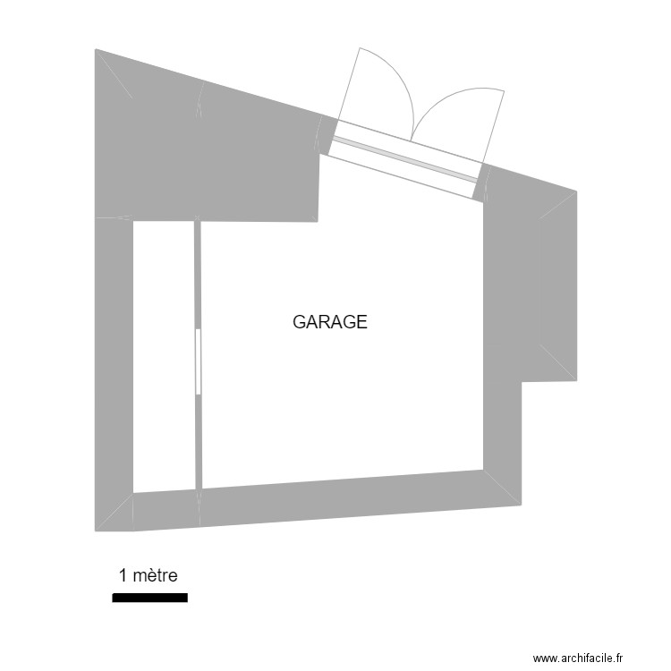 Carmes 12 - RDC. Plan de 4 pièces et 7 m2