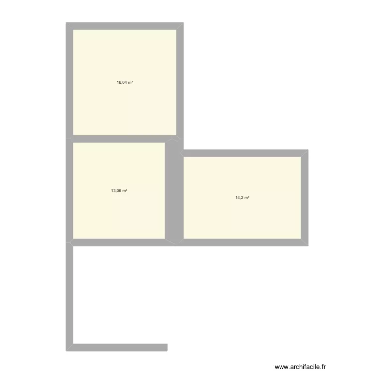 MEDDAS. Plan de 3 et 43 m² MEDDAS. Plan de 3 et 43 m²