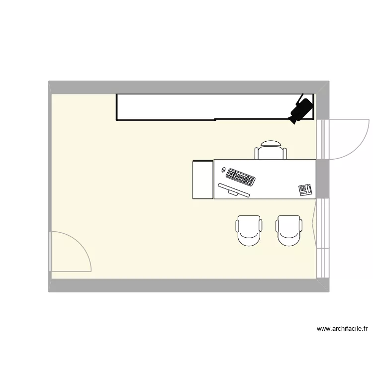 CARABACEL. Plan de 1 pièce et 20 m² CARABACEL. Plan de 1 pièce et 20 m²